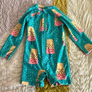 Kids Tea Rash Guard Swimwear